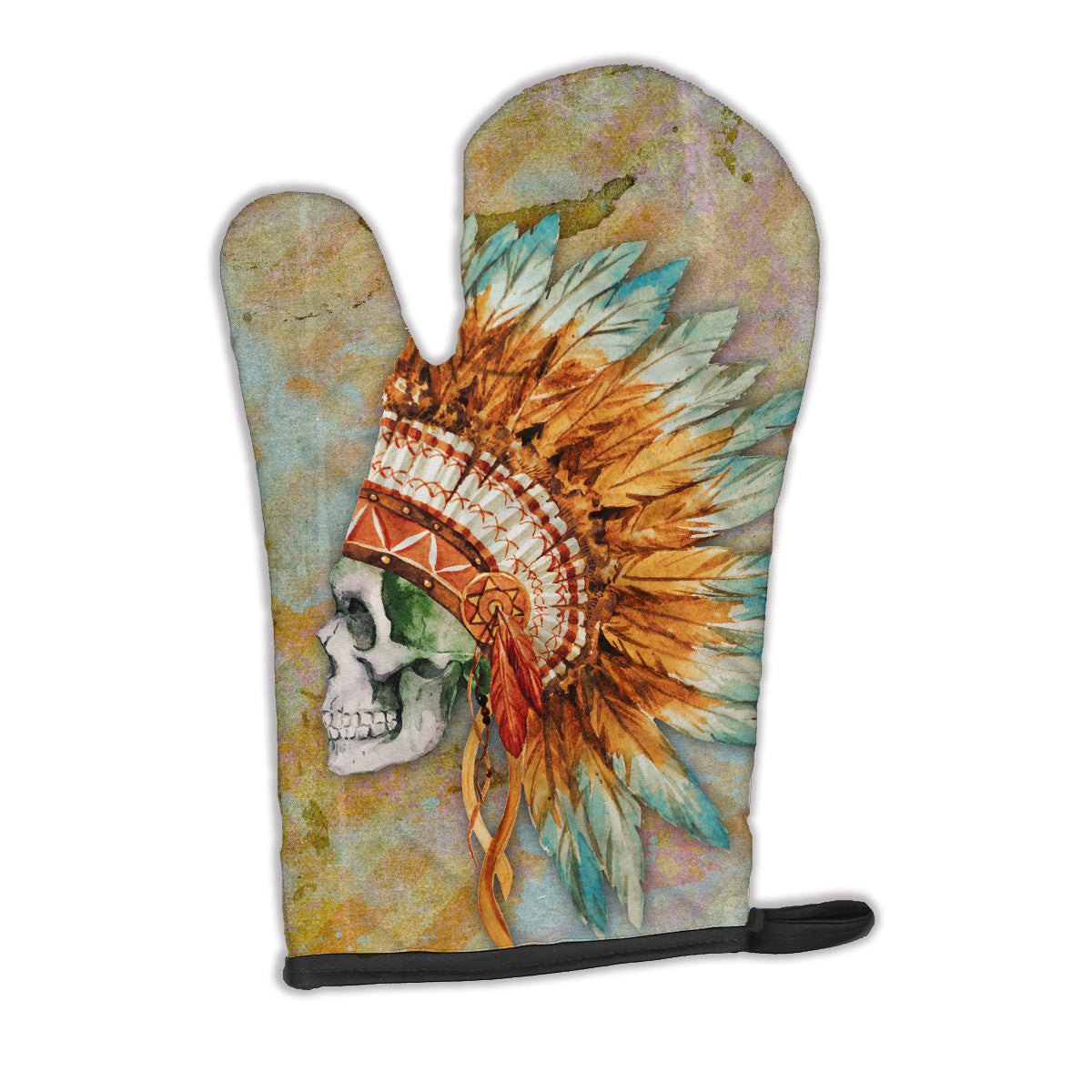Day of the Dead Indian Skull  Oven Mitt BB5127OVMT  the-store.com.