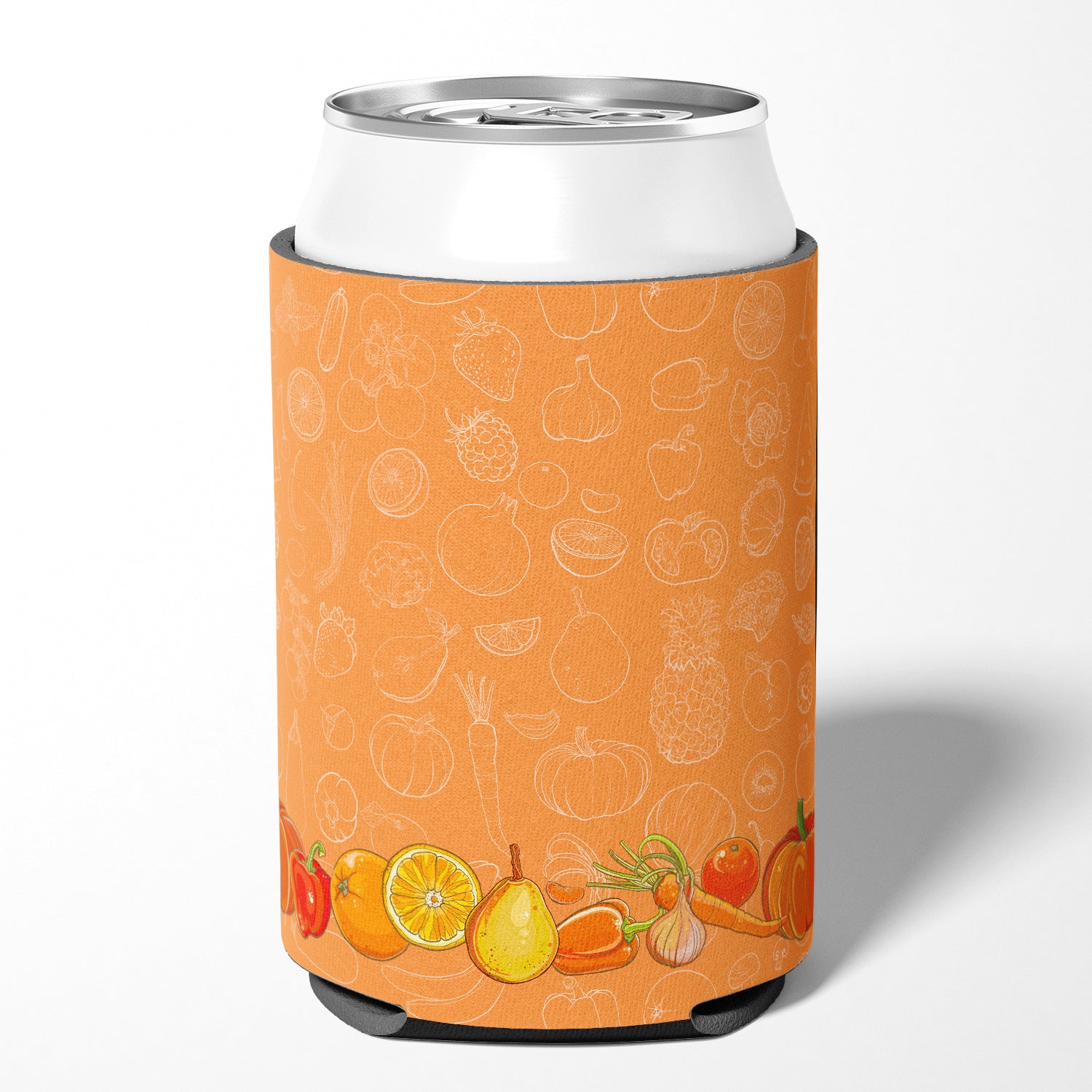 Fruits and Vegetables in Orange Can or Bottle Hugger BB5131CC  the-store.com.