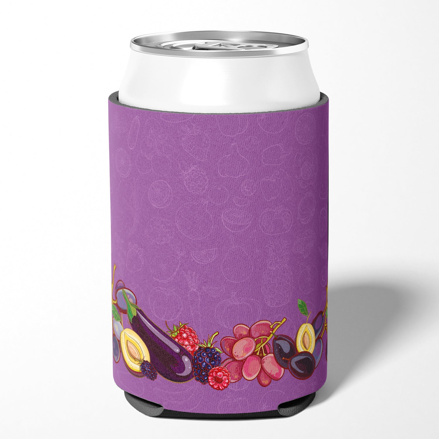 Fruits and Vegetables in Purple Can or Bottle Hugger BB5132CC  the-store.com.