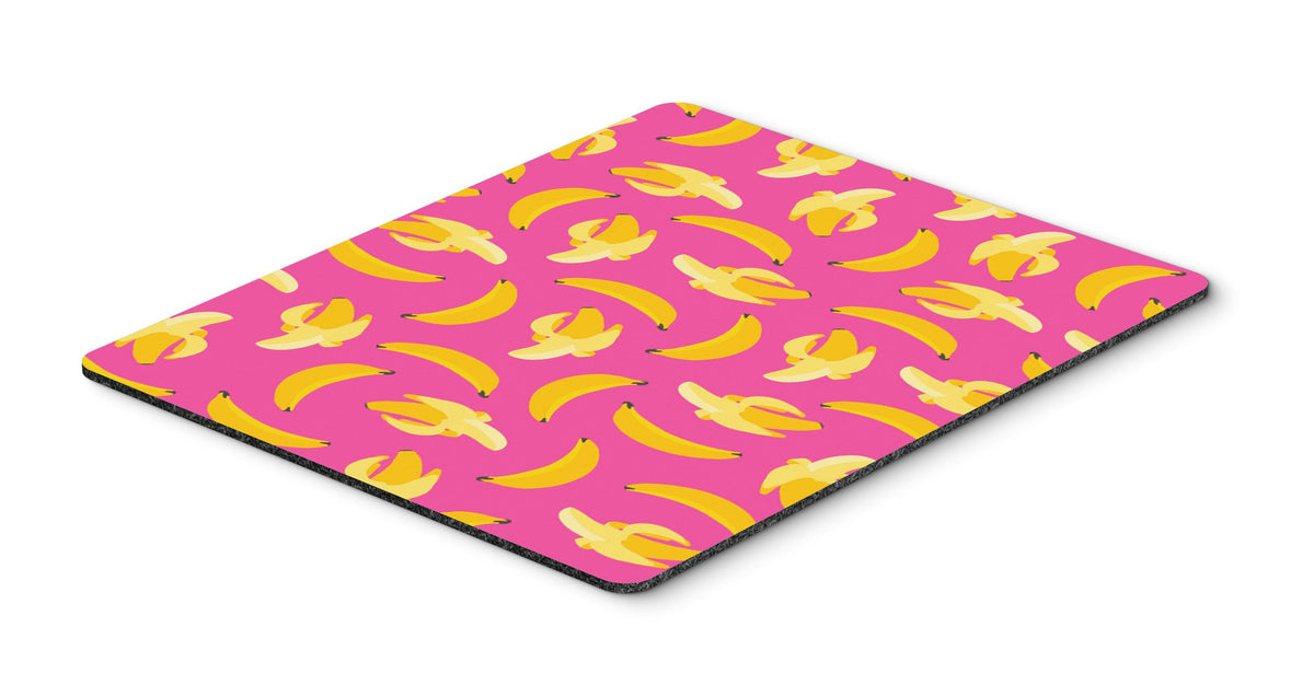 Bananas on Pink Mouse Pad, Hot Pad or Trivet BB5140MP by Caroline&#39;s Treasures
