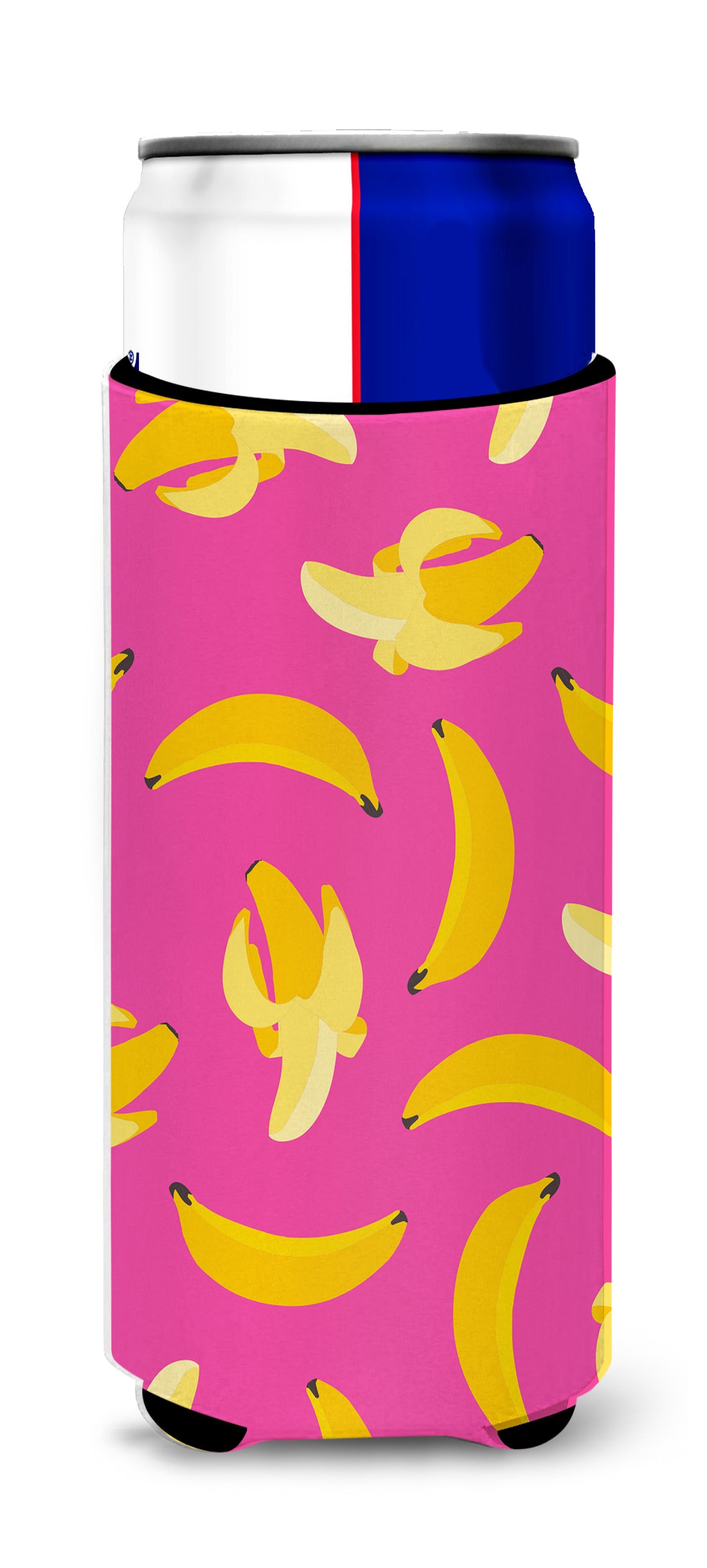 Bananas on Pink  Ultra Hugger for slim cans BB5140MUK  the-store.com.
