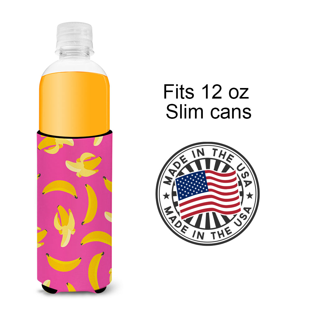 Bananas on Pink  Ultra Hugger for slim cans BB5140MUK
