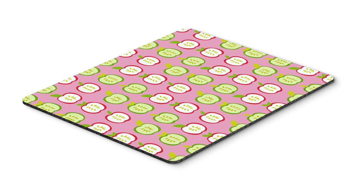 Apples on Pink Mouse Pad, Hot Pad or Trivet BB5141MP by Caroline&#39;s Treasures