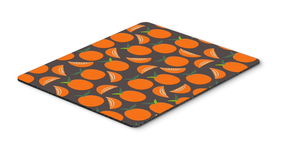 Oranges on Gray Mouse Pad, Hot Pad or Trivet BB5142MP by Caroline&#39;s Treasures