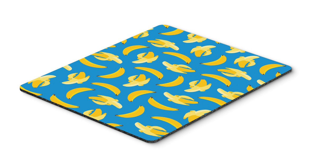 Bananas on Blue Mouse Pad, Hot Pad or Trivet BB5149MP by Caroline&#39;s Treasures