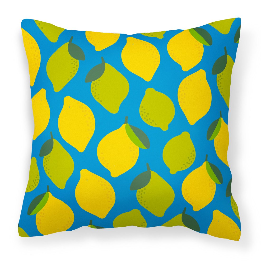 Lemons and Limes Fabric Decorative Pillow BB5150PW1818 by Caroline&#39;s Treasures