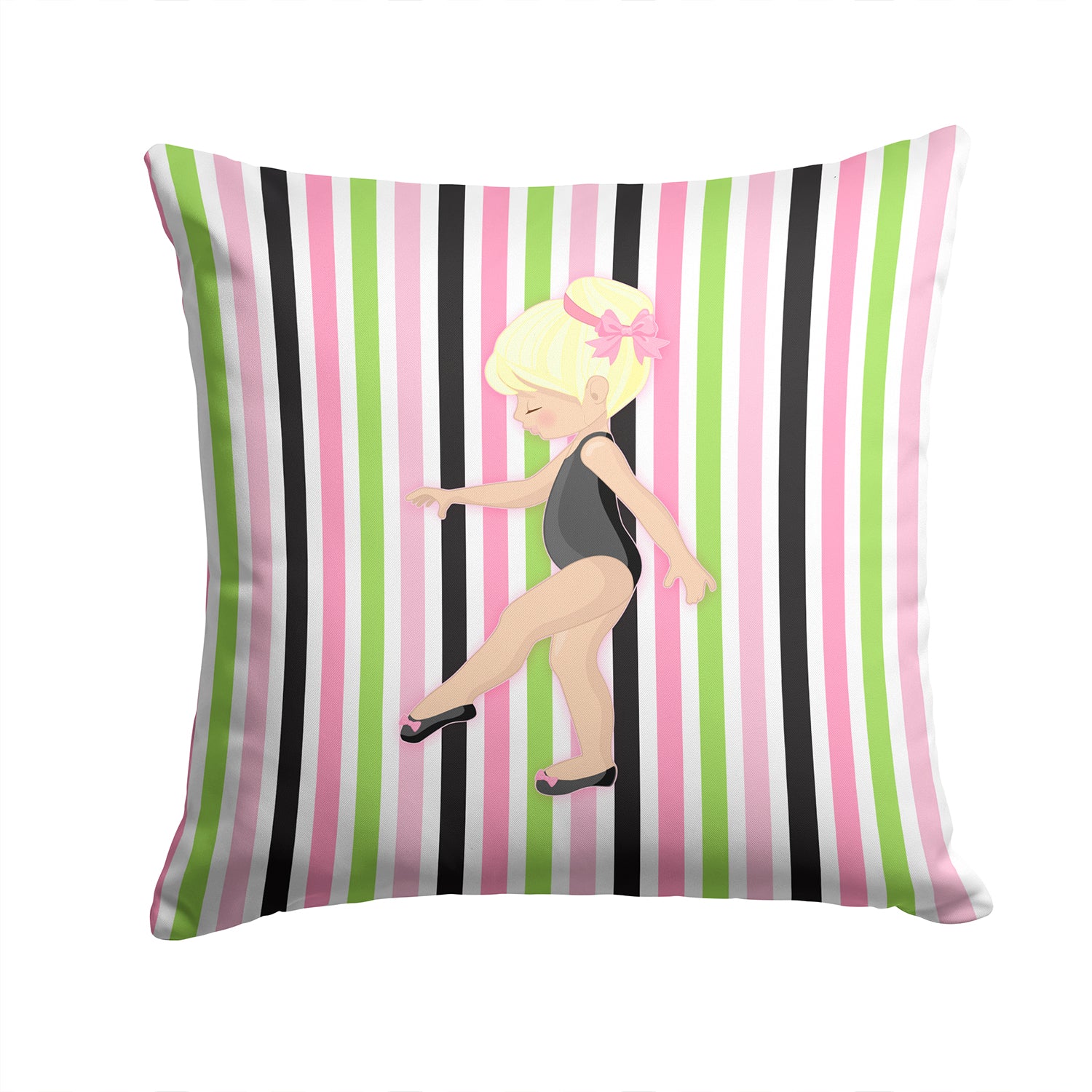Ballerina Blonde Point Fabric Decorative Pillow BB5160PW1414 - the-store.com