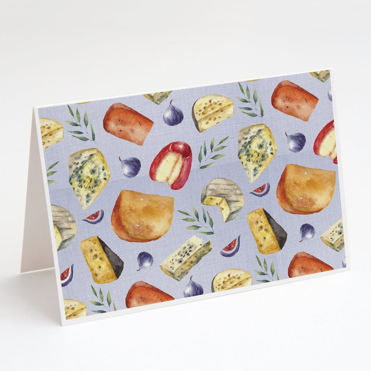 Buy this Assortment of Cheeses Greeting Cards and Envelopes Pack of 8