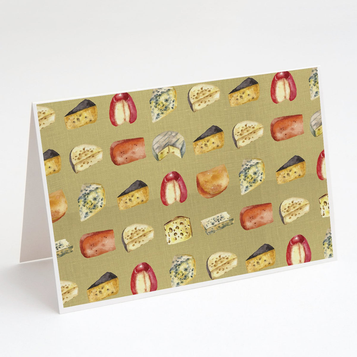 Buy this Cheeses Greeting Cards and Envelopes Pack of 8