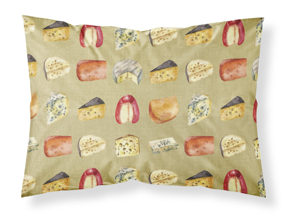 Cheeses Fabric Standard Pillowcase BB5199PILLOWCASE by Caroline&#39;s Treasures