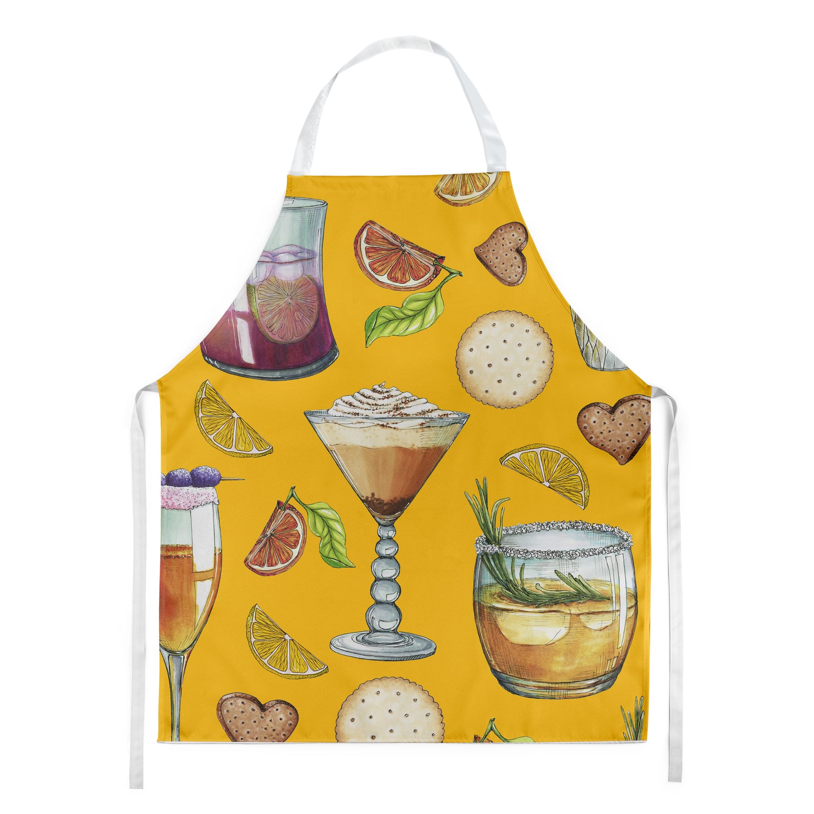Drinks and Cocktails Gold Apron BB5202APRON