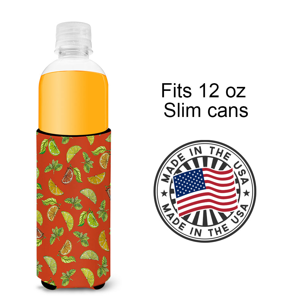 Lemons, Limes and Oranges  Ultra Hugger for slim cans BB5205MUK