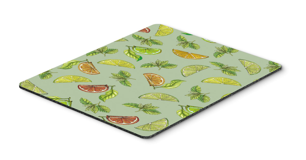 Lemons, Limes and Oranges Mouse Pad, Hot Pad or Trivet BB5206MP by Caroline&#39;s Treasures