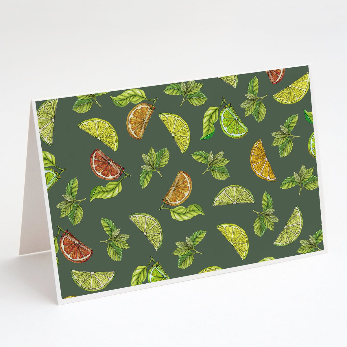 Buy this Lemons, Limes and Oranges Greeting Cards and Envelopes Pack of 8