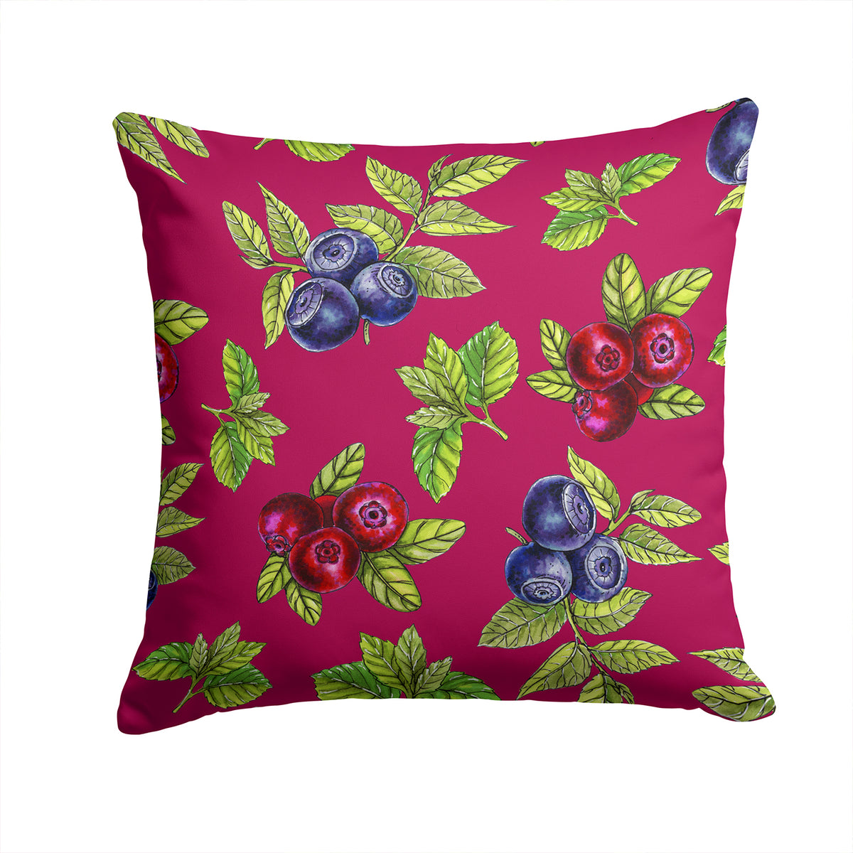 Berries Fabric Decorative Pillow BB5209PW1414 - the-store.com