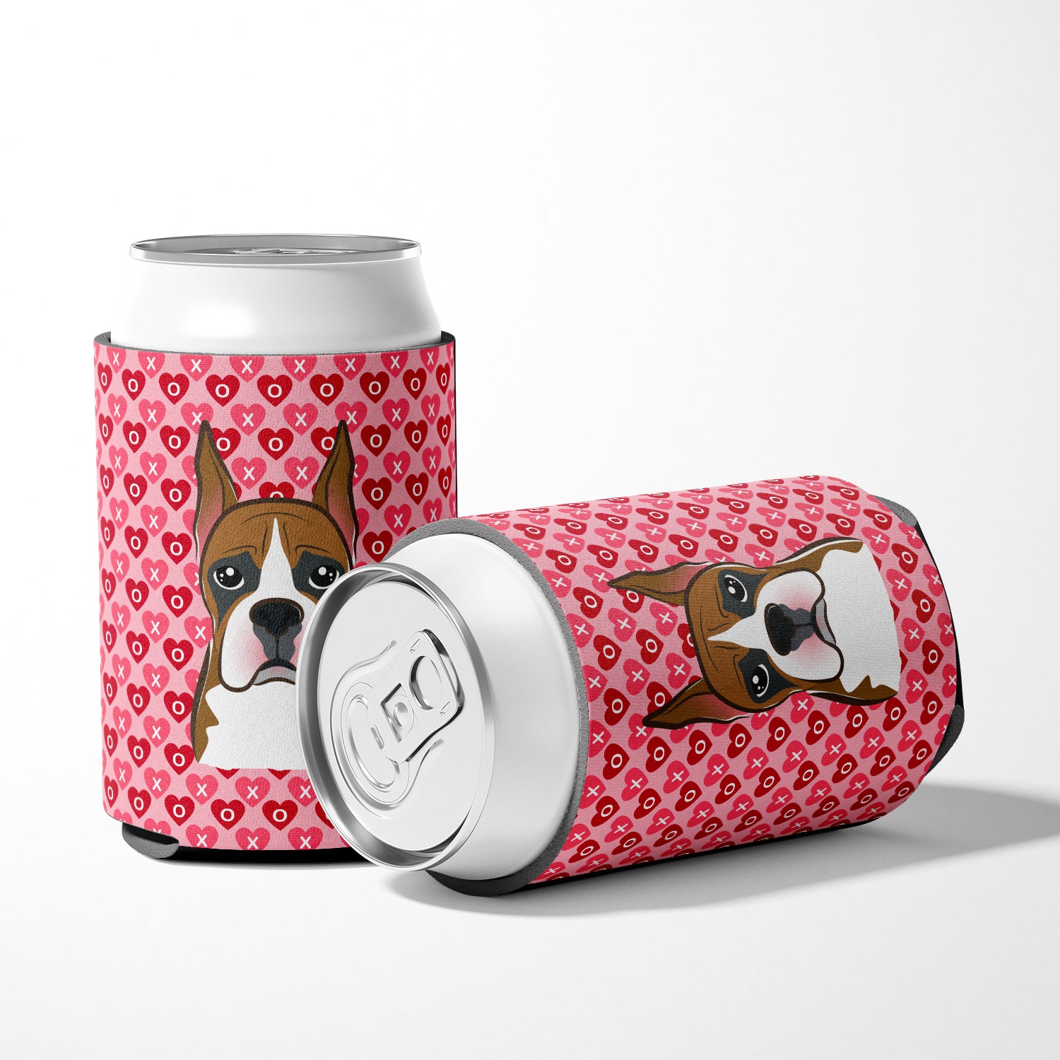 Boxer Hearts Can or Bottle Hugger BB5293CC