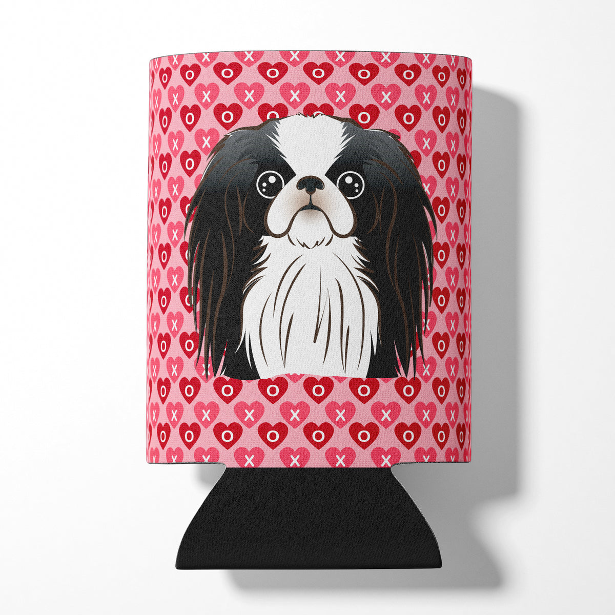 Japanese Chin Hearts Can or Bottle Hugger BB5300CC