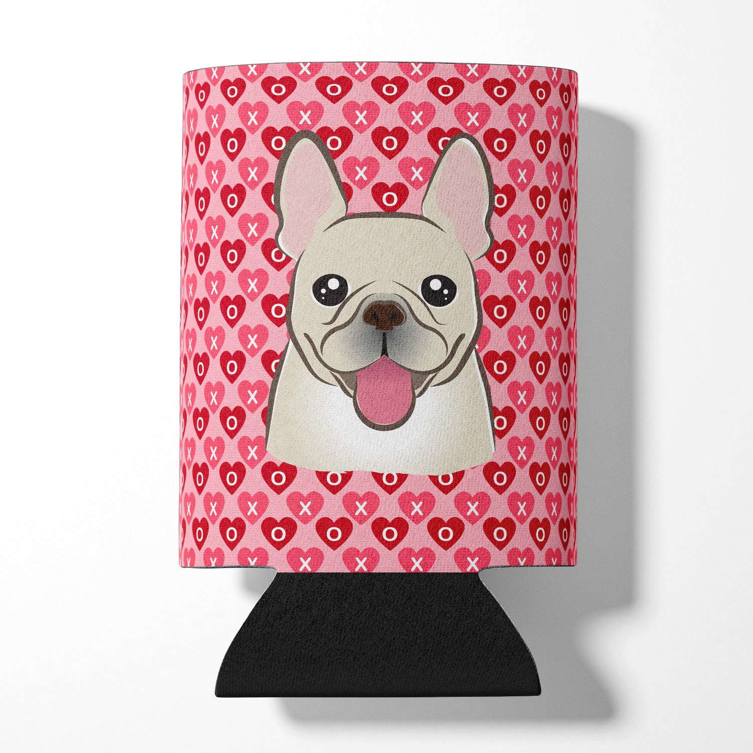 French Bulldog Hearts Can or Bottle Hugger BB5308CC  the-store.com.