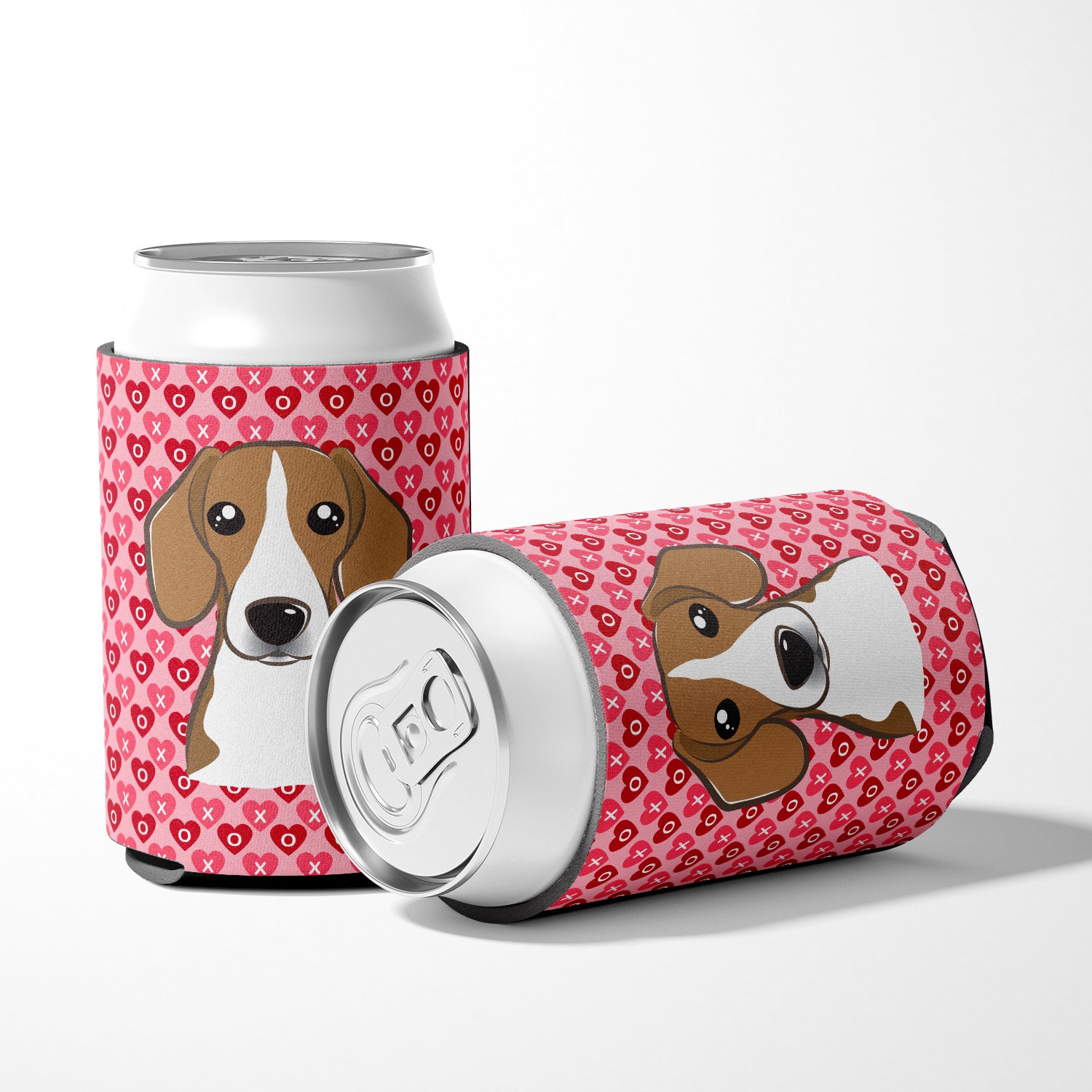 Beagle Hearts Can or Bottle Hugger BB5309CC  the-store.com.