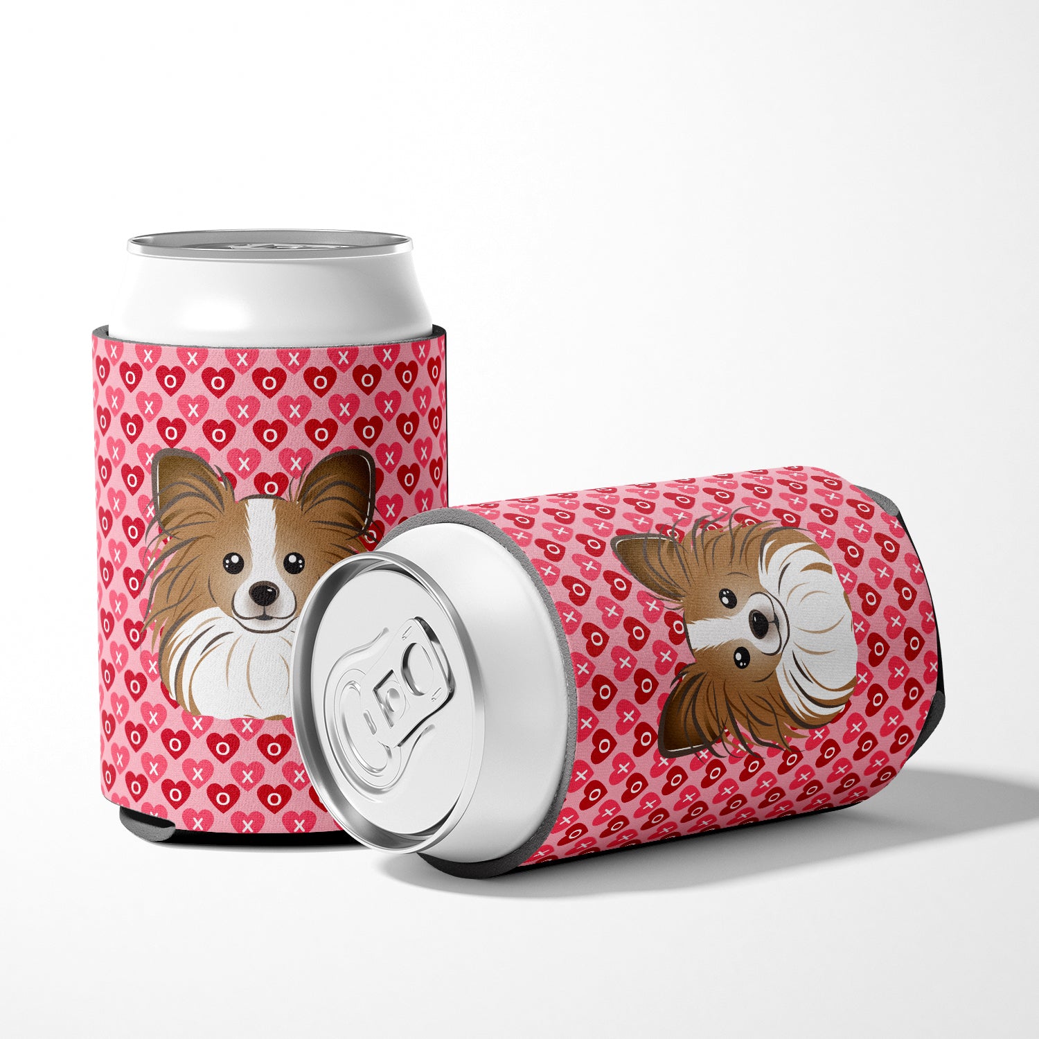 Papillon Hearts Can or Bottle Hugger BB5318CC  the-store.com.