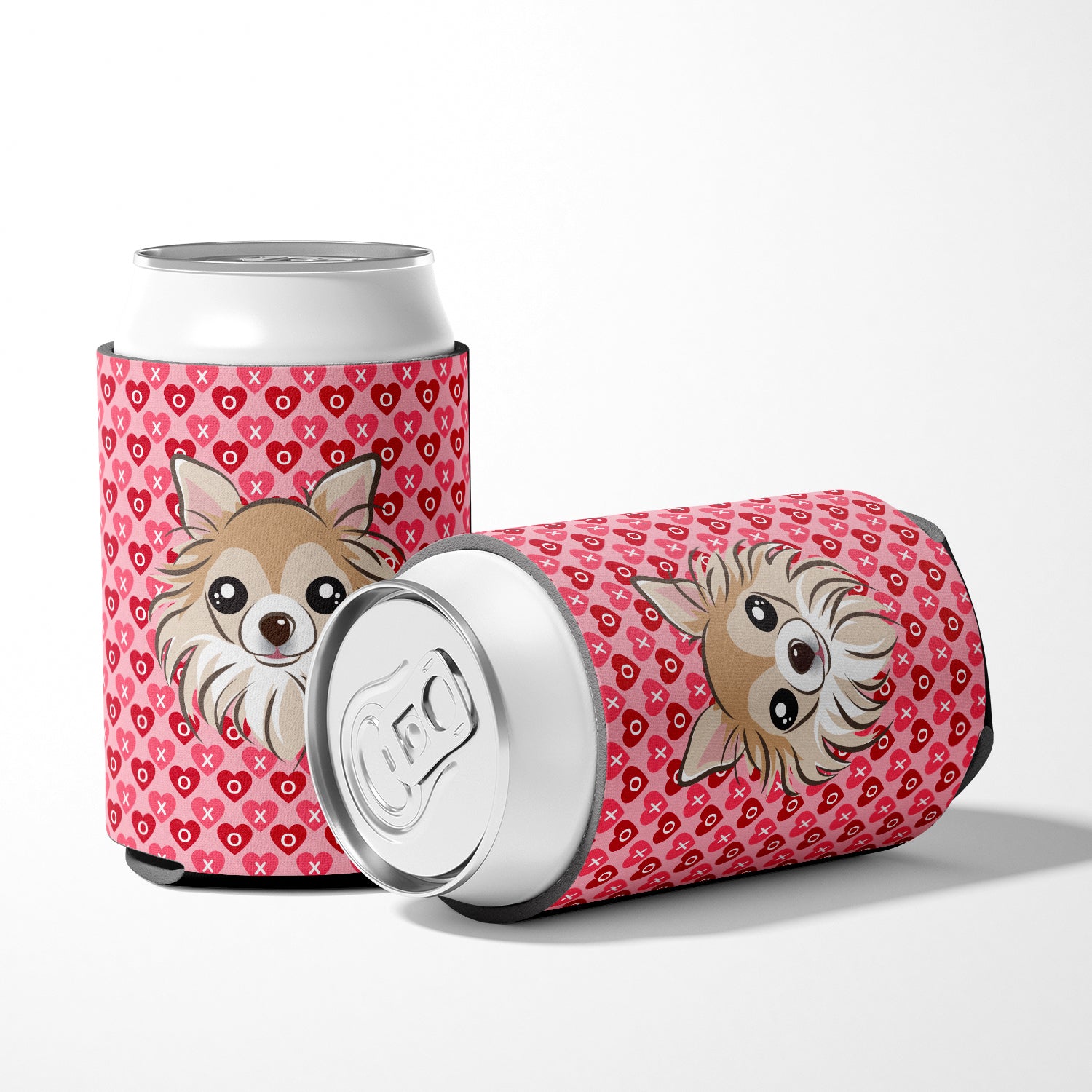 Chihuahua Hearts Can or Bottle Hugger BB5321CC  the-store.com.