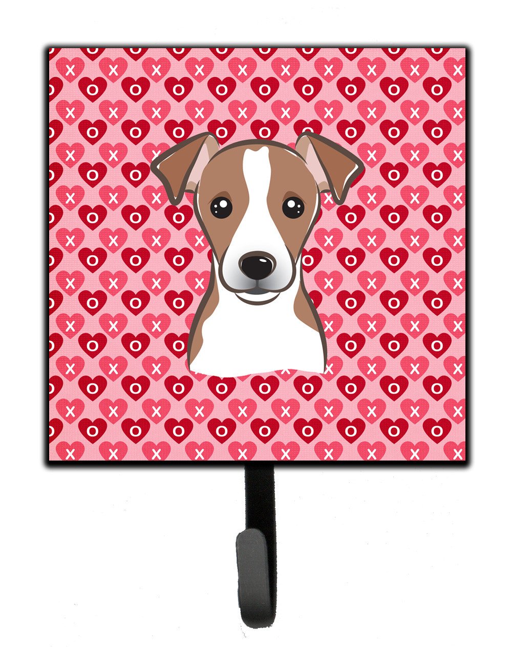 Jack Russell Terrier Hearts Leash or Key Holder BB5330SH4 by Caroline&#39;s Treasures