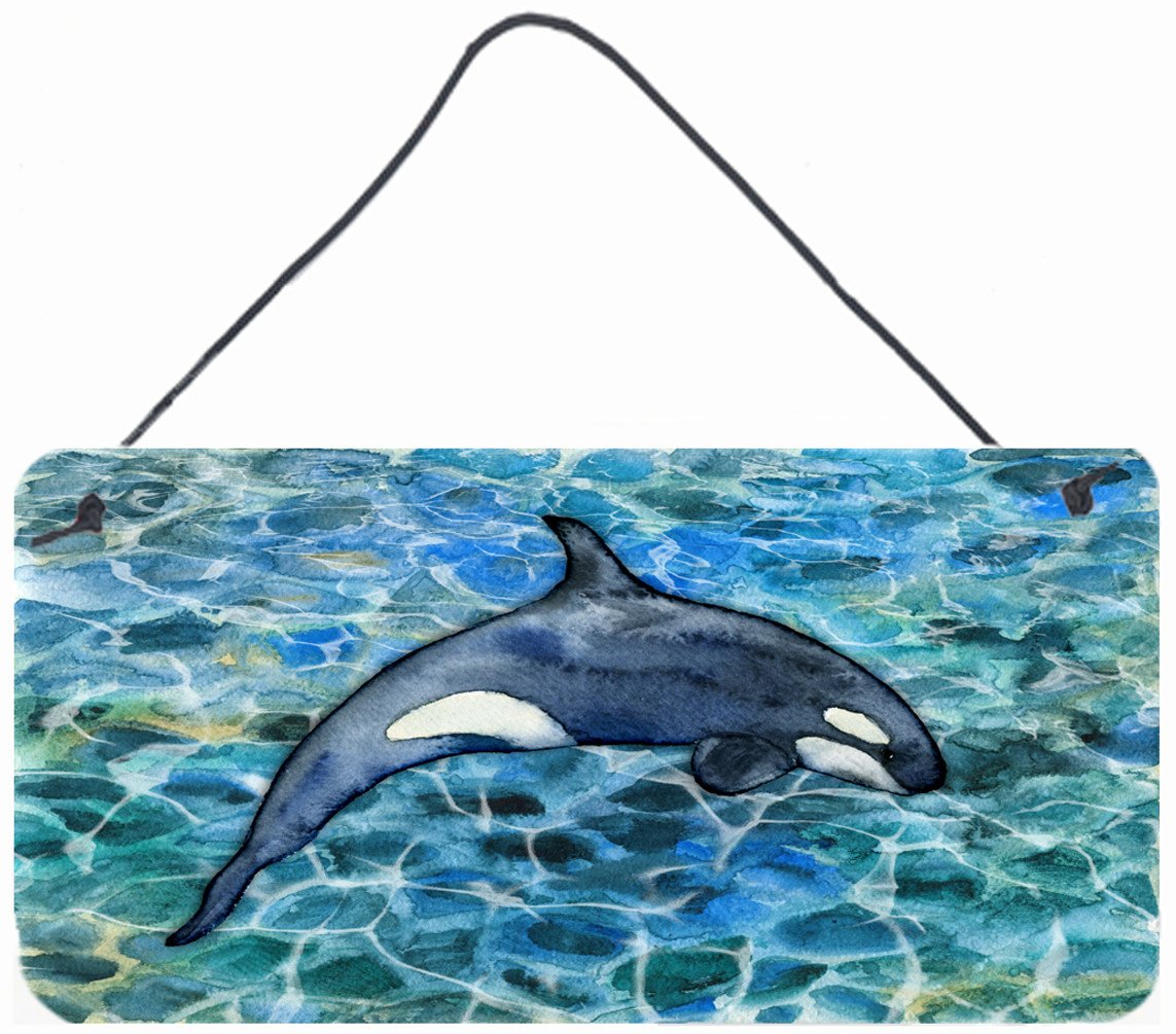 Killer Whale Orca #2 Wall or Door Hanging Prints BB5335DS812 by Caroline&#39;s Treasures