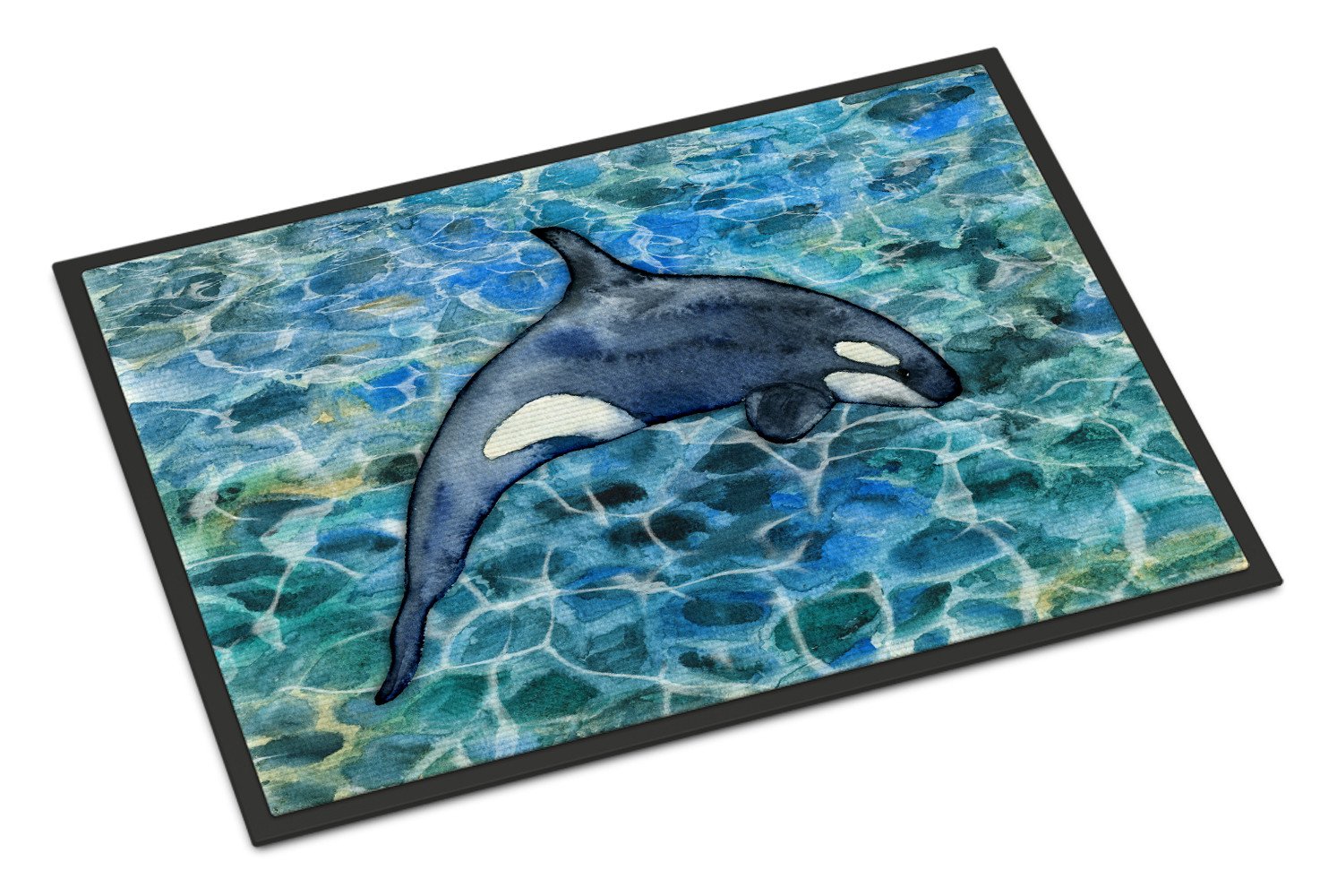 Killer Whale Orca #2 Indoor or Outdoor Mat 24x36 BB5335JMAT by Caroline's Treasures