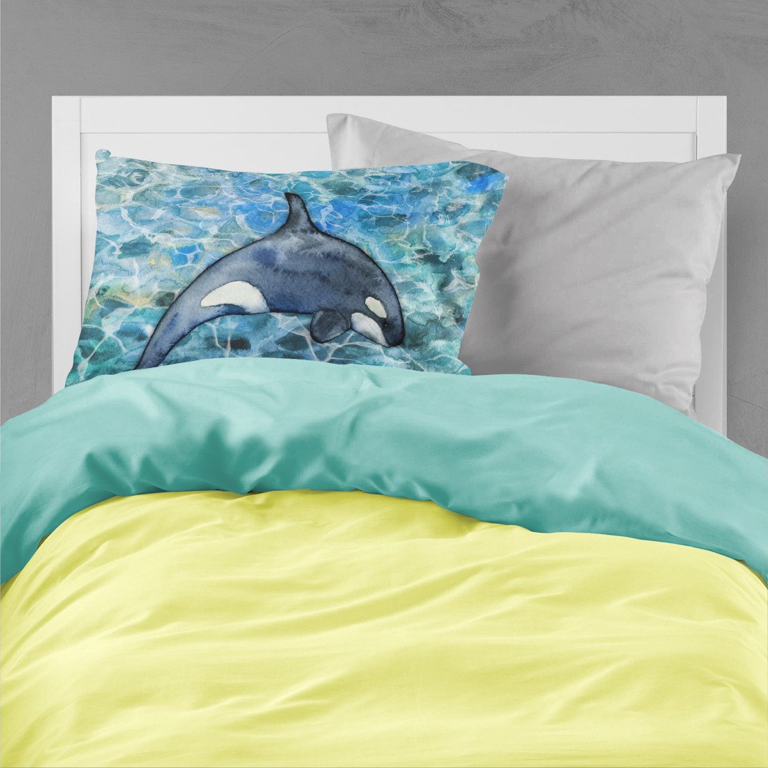 Killer Whale Orca #2 Fabric Standard Pillowcase BB5335PILLOWCASE by Caroline's Treasures