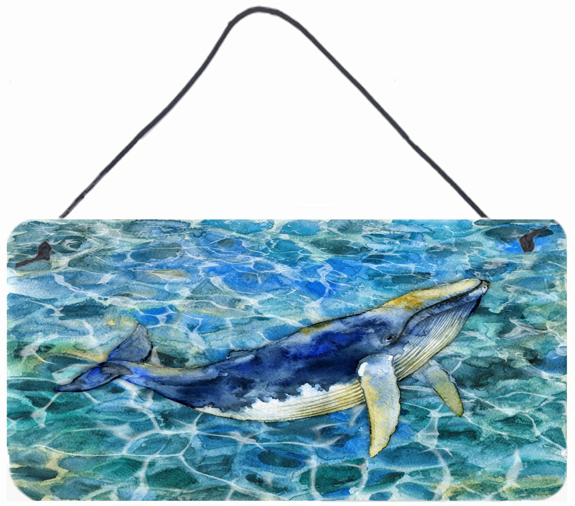 Humpback Whale Wall or Door Hanging Prints BB5336DS812 by Caroline&#39;s Treasures