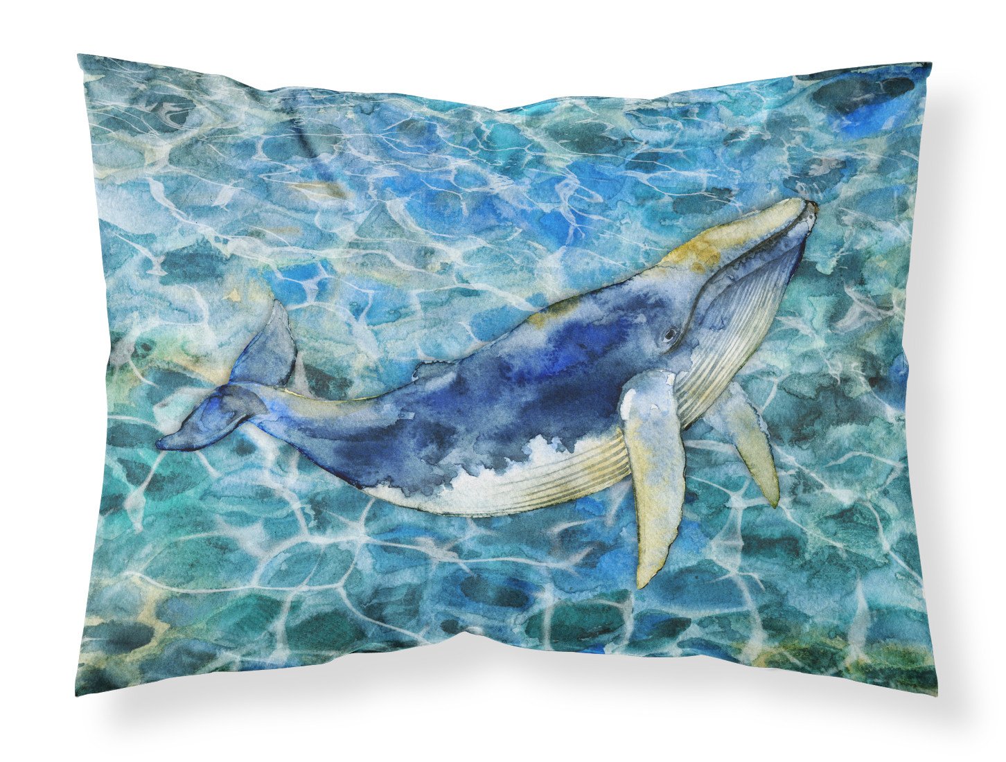 Humpback Whale Fabric Standard Pillowcase BB5336PILLOWCASE by Caroline's Treasures
