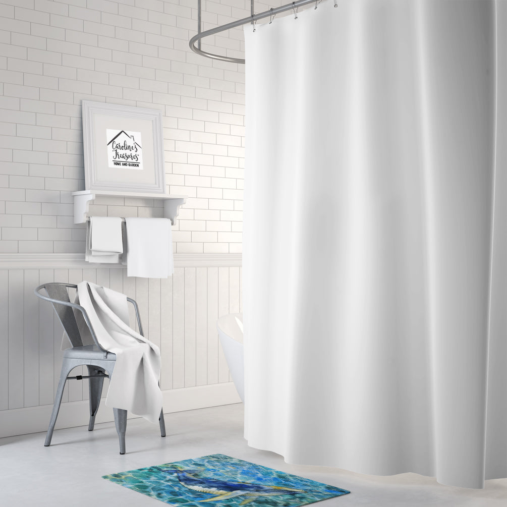 Caroline's Treasures Humpback Whale Machine Washable Memory Foam Mat BB5336RUG