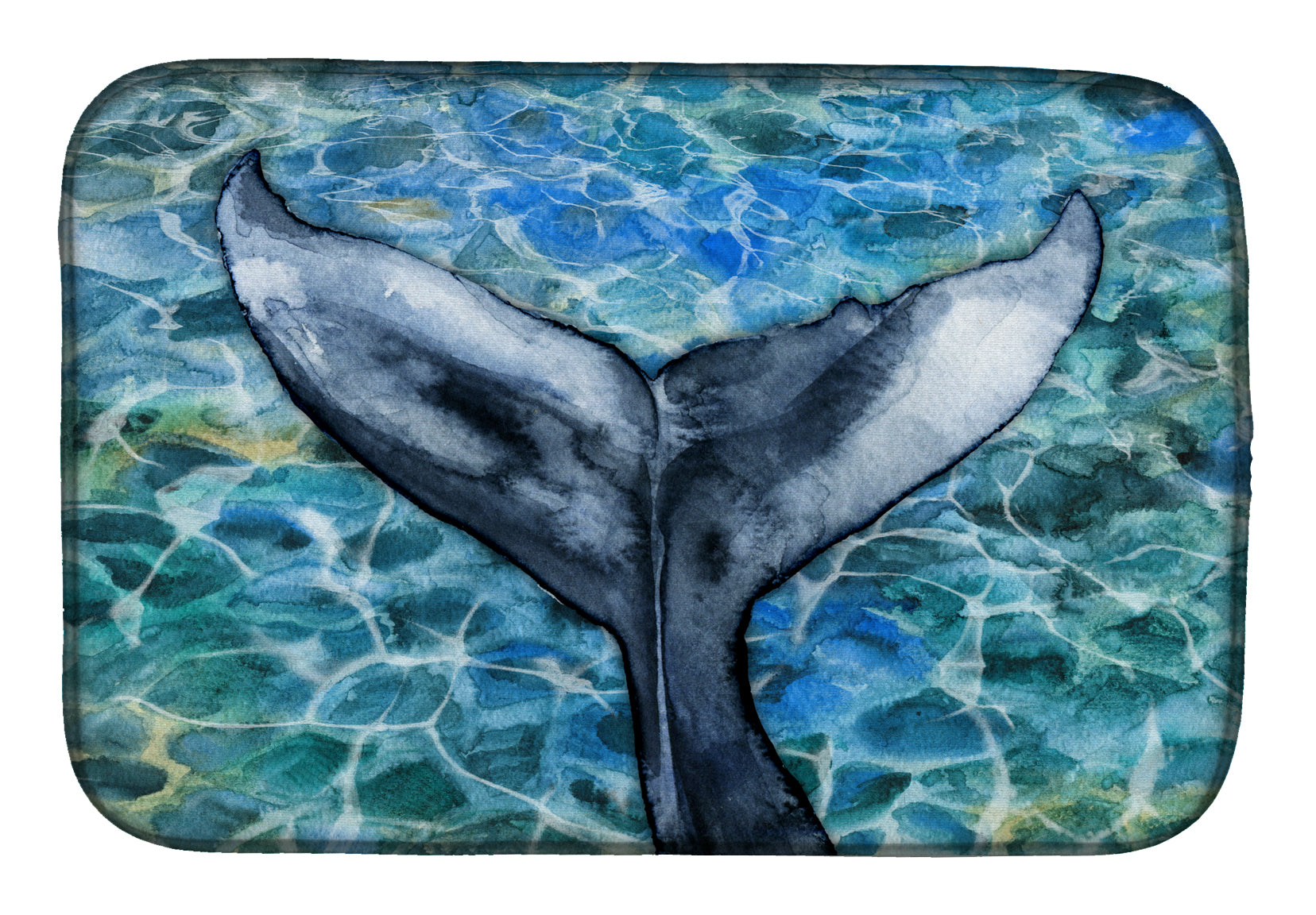 Whale Tail Dish Drying Mat BB5337DDM  the-store.com.