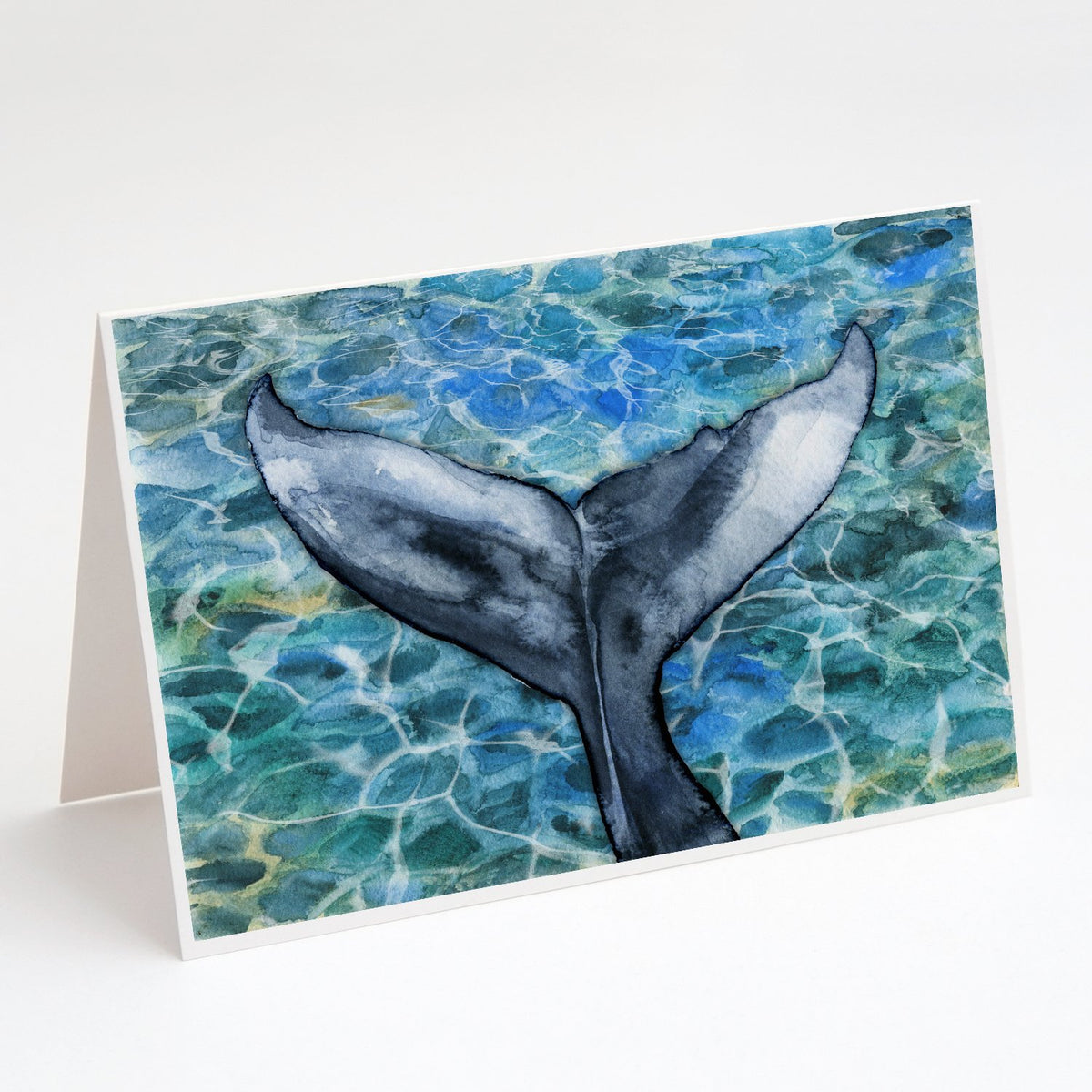 Buy this Whale Tail Greeting Cards and Envelopes Pack of 8