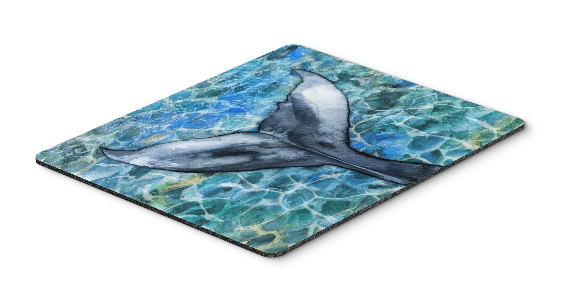 Caroline's Treasures Whale Tail Mouse Pad, Hot Pad or Trivet BB5337MP