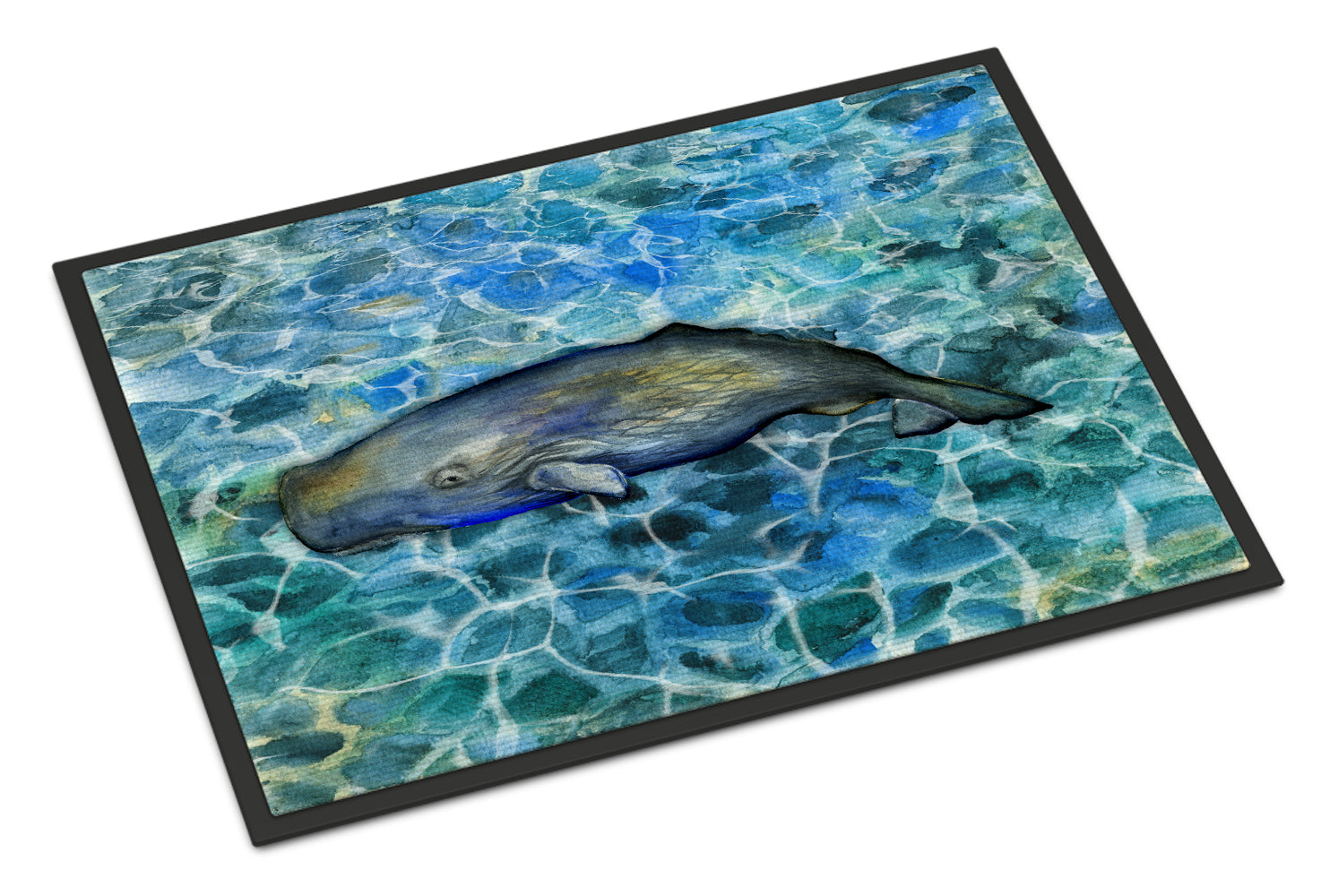 Sperm Whale Cachalot Indoor or Outdoor Mat 18x27 BB5338MAT - the-store.com