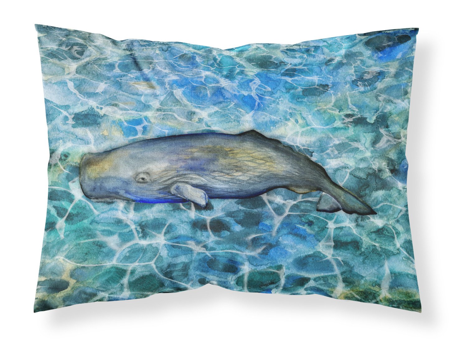 Sperm Whale Cachalot Fabric Standard Pillowcase BB5338PILLOWCASE by Caroline's Treasures