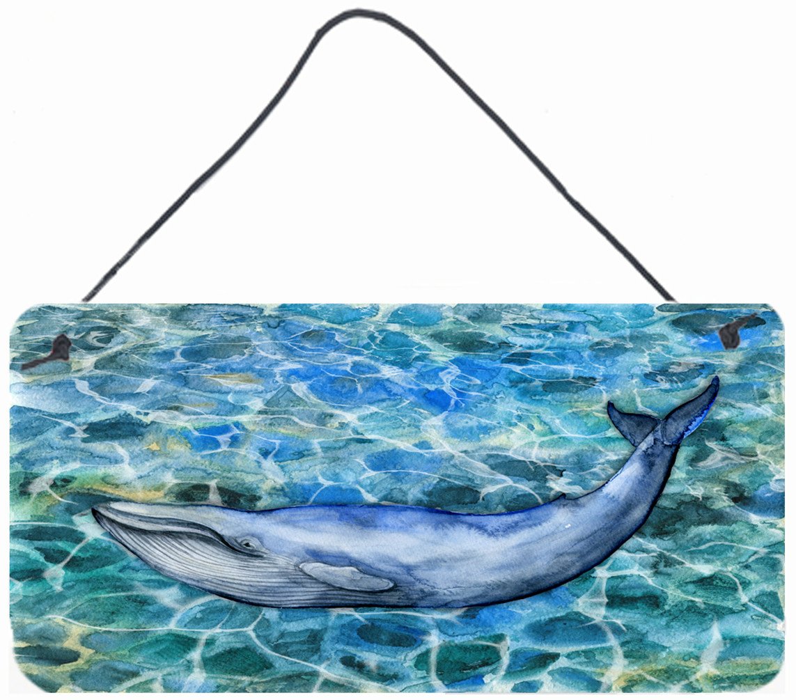 Humpback Whale Wall or Door Hanging Prints BB5340DS812 by Caroline's Treasures