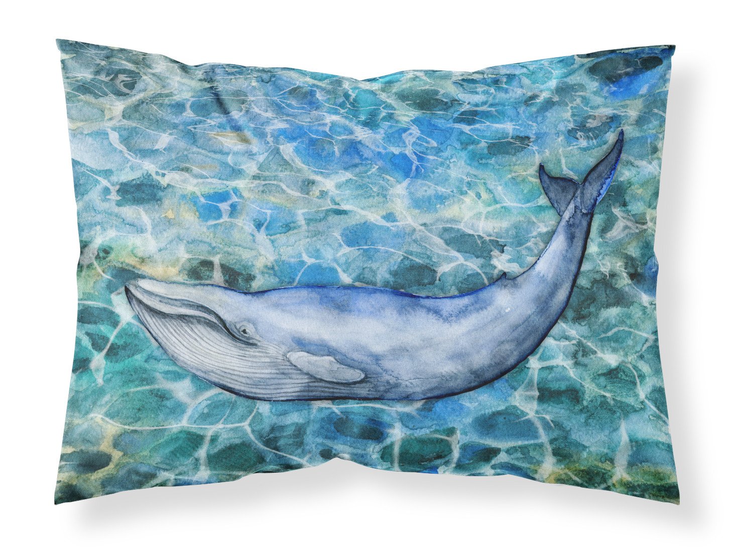 Humpback Whale Fabric Standard Pillowcase BB5340PILLOWCASE by Caroline's Treasures