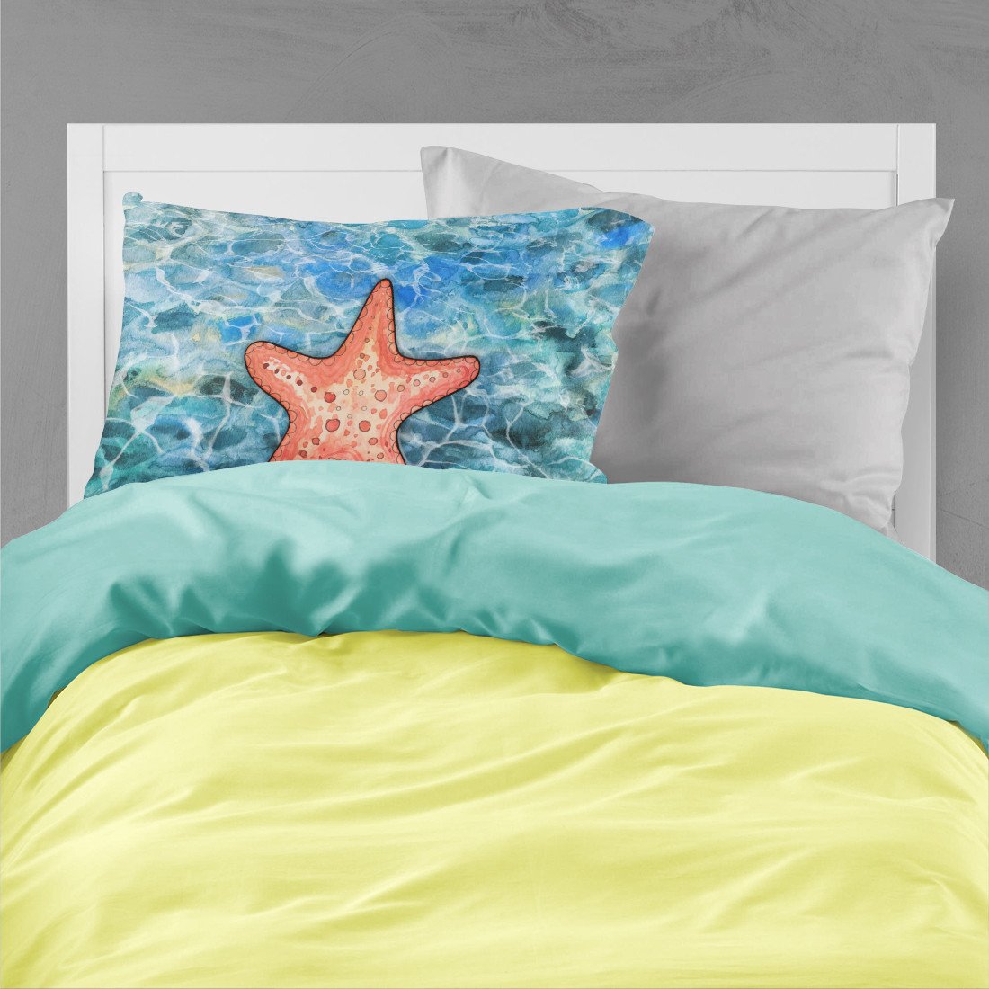 Starfish Fabric Standard Pillowcase BB5341PILLOWCASE by Caroline's Treasures