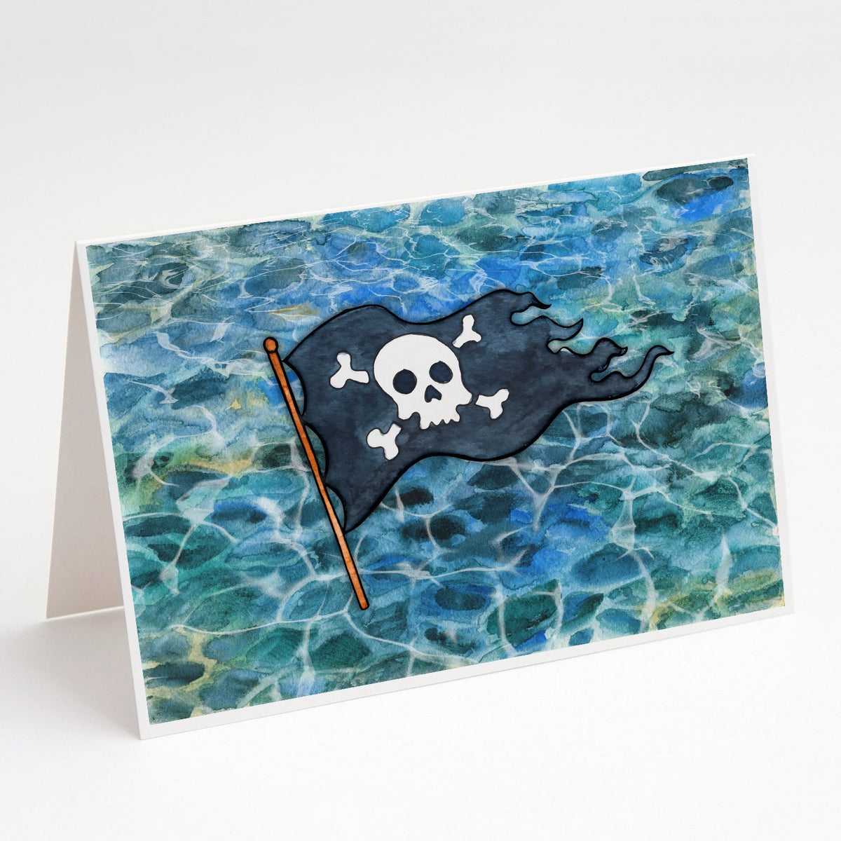 Buy this Pirate Flag Greeting Cards and Envelopes Pack of 8