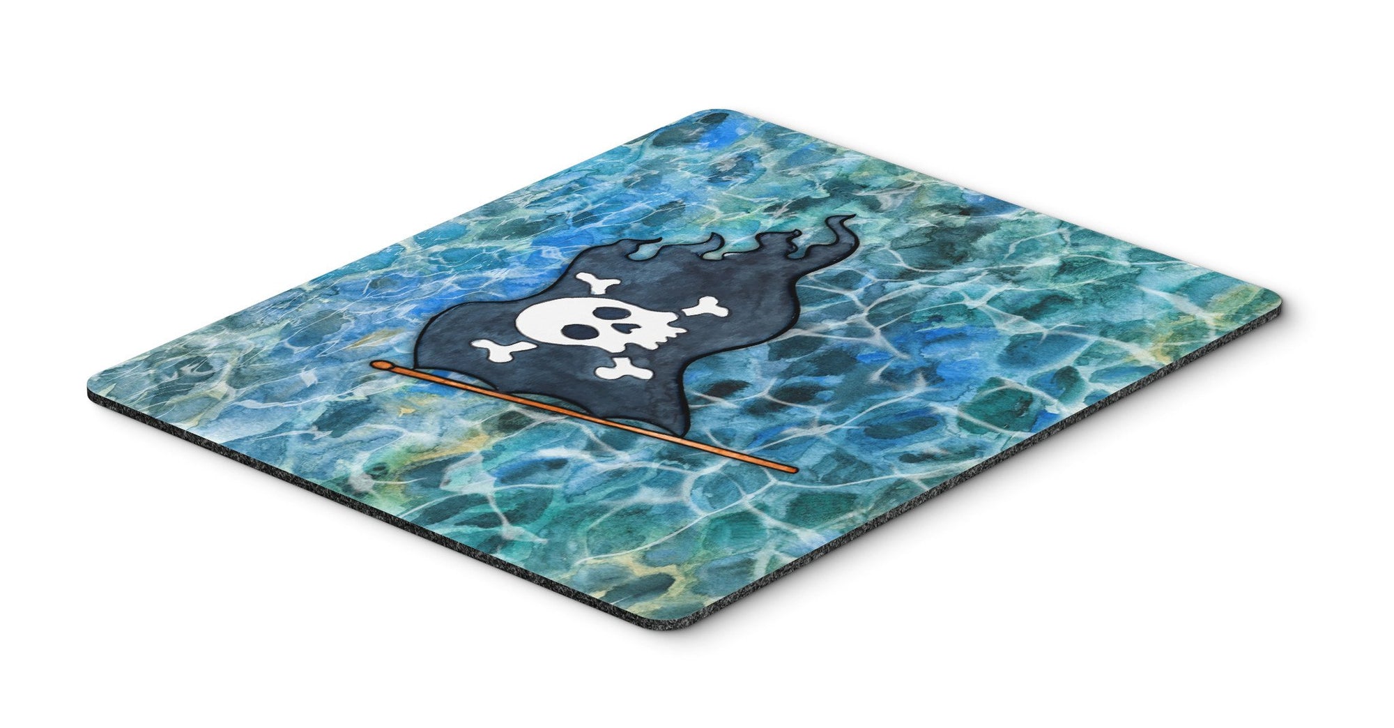 Pirate Flag Mouse Pad, Hot Pad or Trivet BB5342MP by Caroline's Treasures