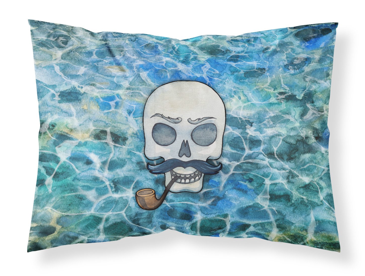 Skeleton Skull Pirate Fabric Standard Pillowcase BB5345PILLOWCASE by Caroline's Treasures
