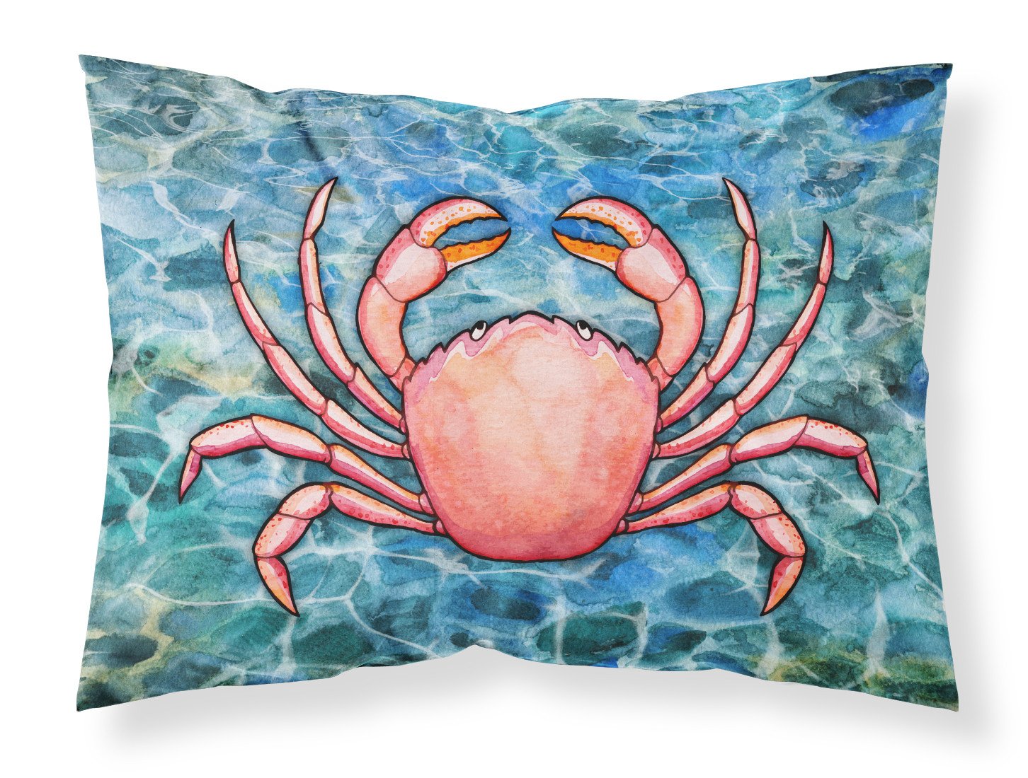 Crab Fabric Standard Pillowcase BB5346PILLOWCASE by Caroline's Treasures