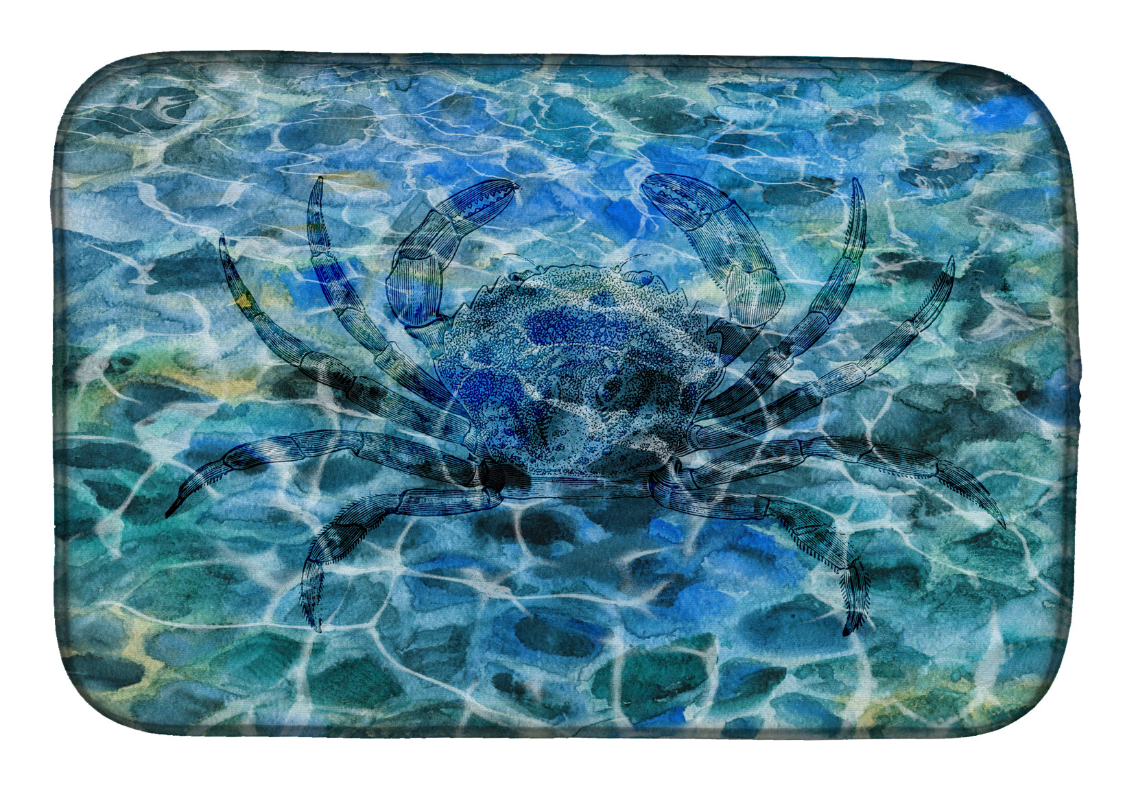 Crab Under water Dish Drying Mat BB5358DDM  the-store.com.