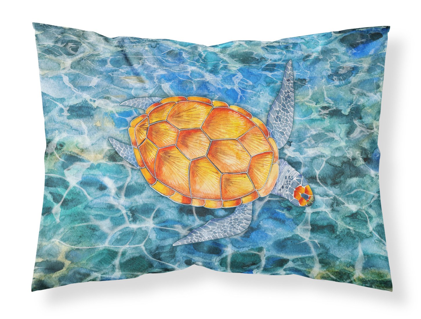 Sea Turtle Fabric Standard Pillowcase BB5364PILLOWCASE by Caroline's Treasures