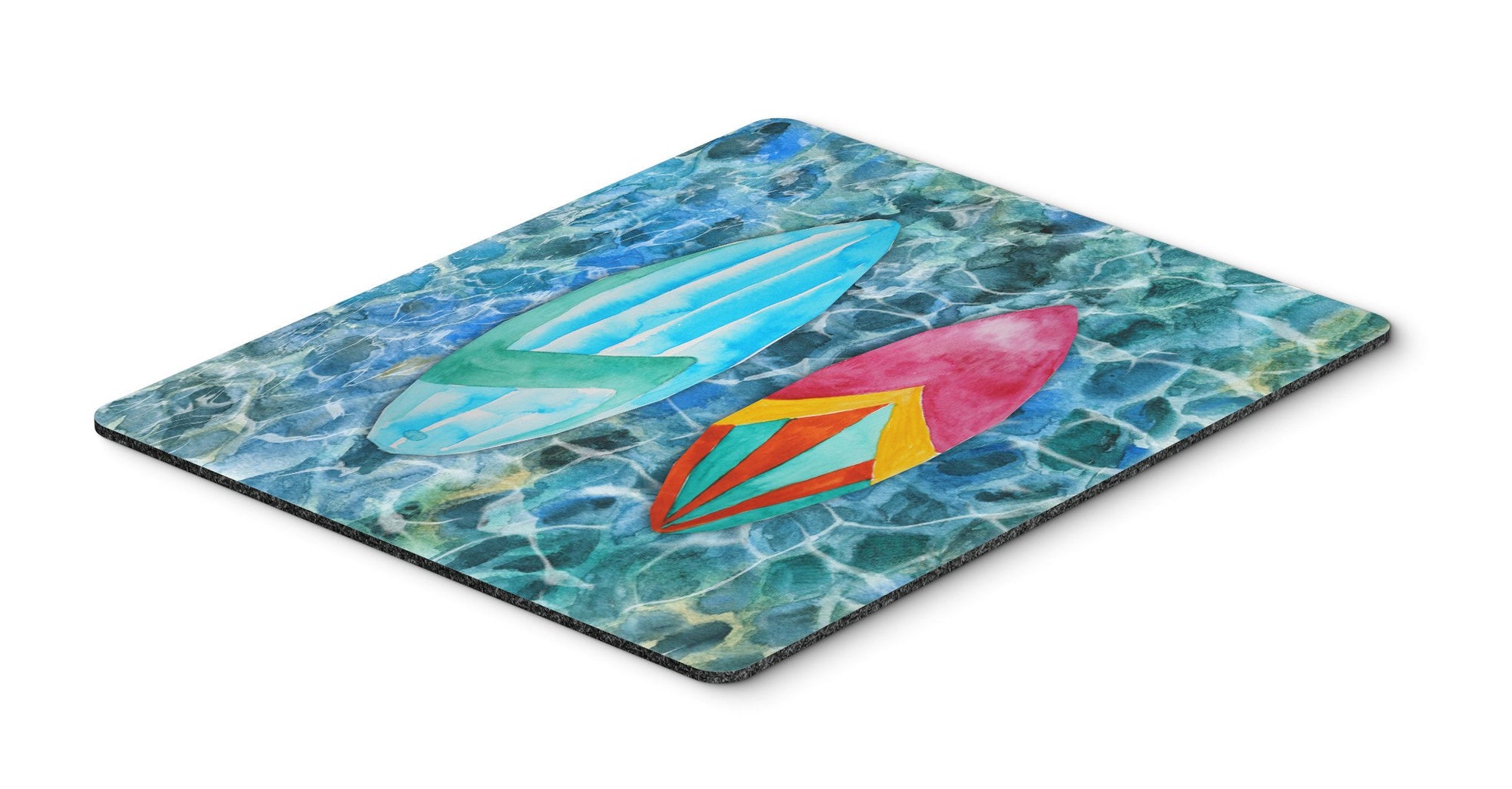 Surf Boards on the Water Mouse Pad, Hot Pad or Trivet BB5366MP by Caroline's Treasures