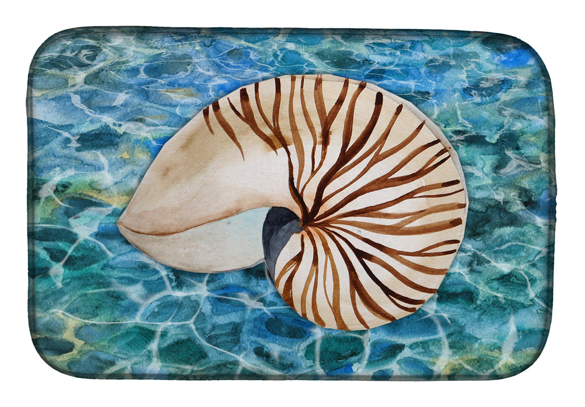 Sea Shell and Water Dish Drying Mat BB5368DDM