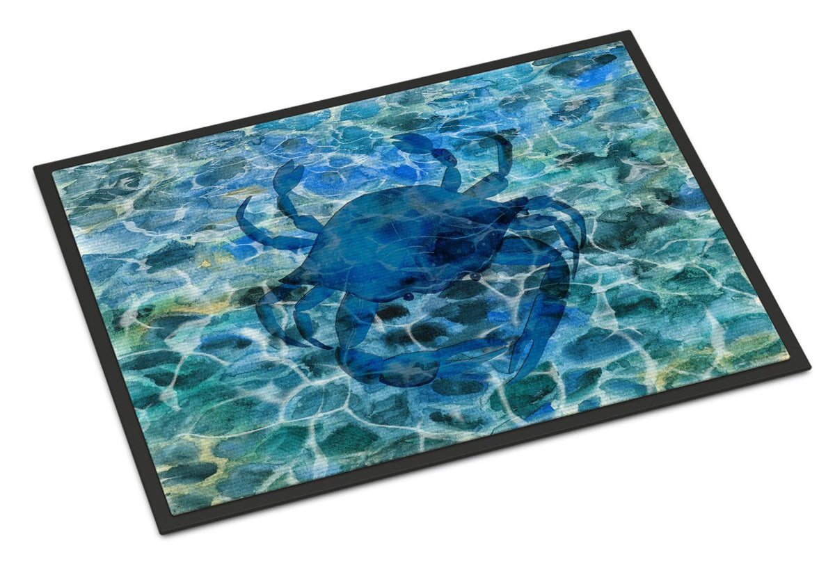 Blue Crab Under Water Indoor or Outdoor Mat 24x36 BB5369JMAT by Caroline&#39;s Treasures