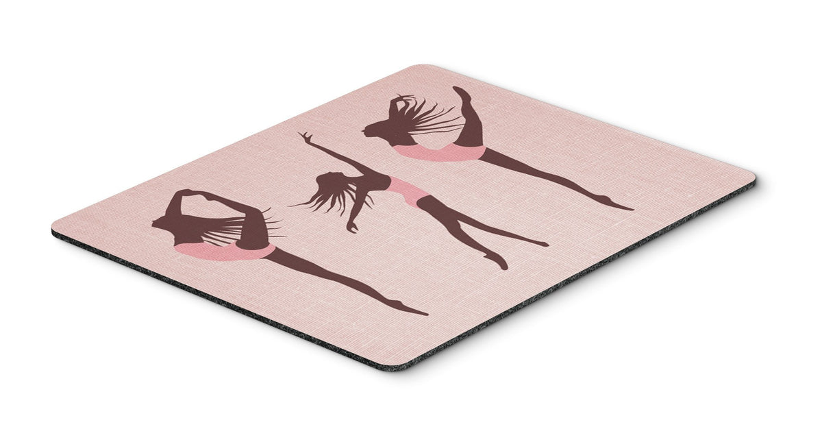 Dancers Linen Pink Mouse Pad, Hot Pad or Trivet BB5377MP by Caroline&#39;s Treasures